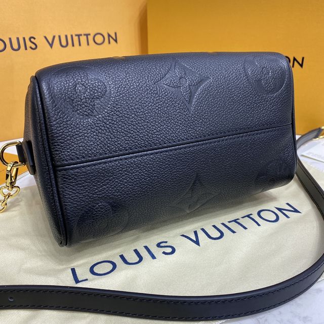 Louis vuitton original monogram calfskin speedy 20 M58953 black