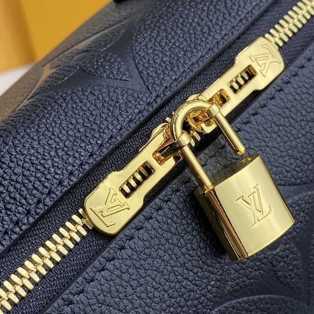 Louis vuitton original monogram calfskin speedy 25 M58947 black