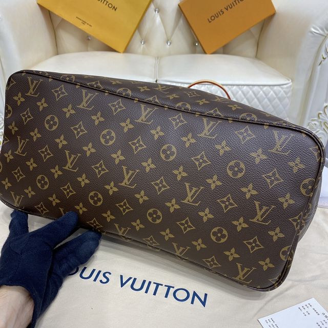 Louis vuitton original monogram canvas neverfull gm M40992 yellow