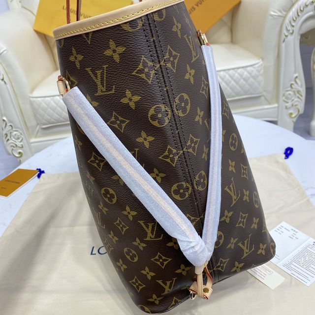 Louis vuitton original monogram canvas neverfull gm M40992 yellow