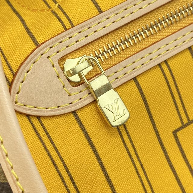 Louis vuitton original monogram canvas neverfull gm M40992 yellow