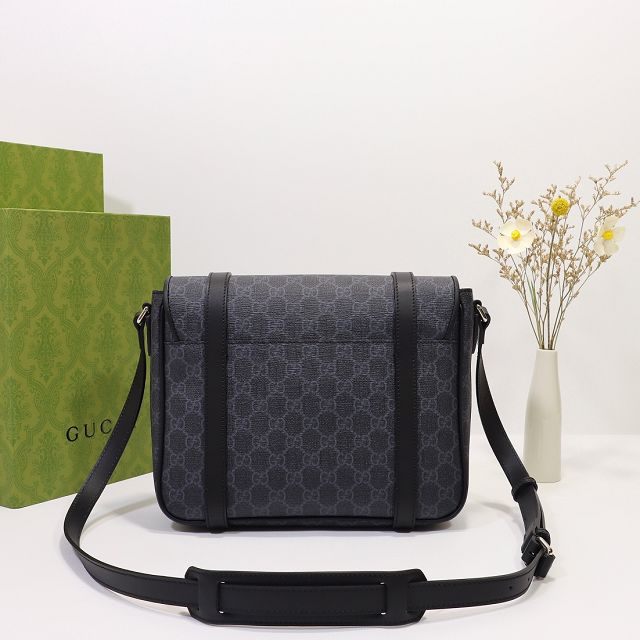 GG original canvas messenger bag 658542 black