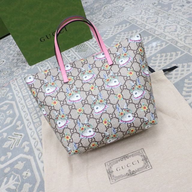 GG original canvas pets tote bag 410812-5 