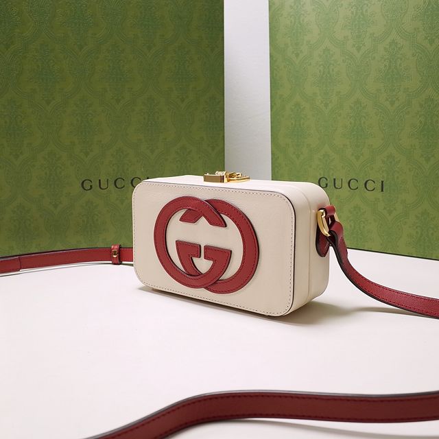 2022 GG original calfskin mini bag 658230 white