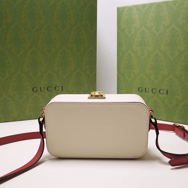 2022 GG original calfskin mini bag 658230 white