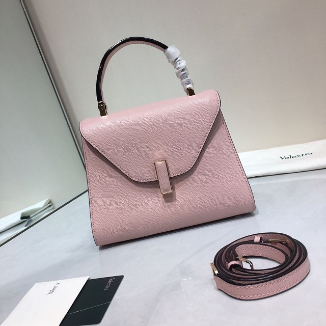 Valextra original calfskin iside mini bag 36028 pink