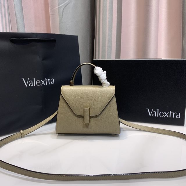 Valextra original calfskin iside nano bag 21028 apricot