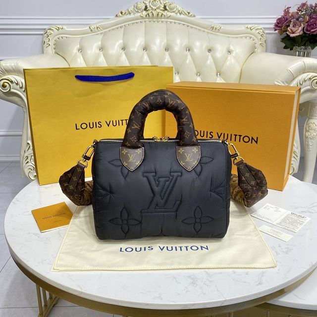 Louis vuitton original econyl speedy 25 M59008 black