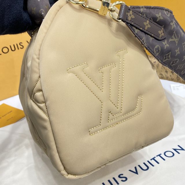 Louis vuitton original econyl speedy 25 M59009 beige