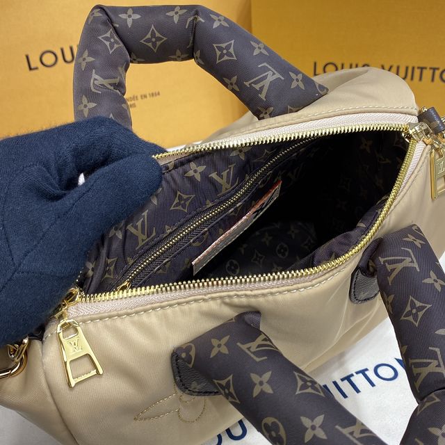 Louis vuitton original econyl speedy 25 M59009 beige