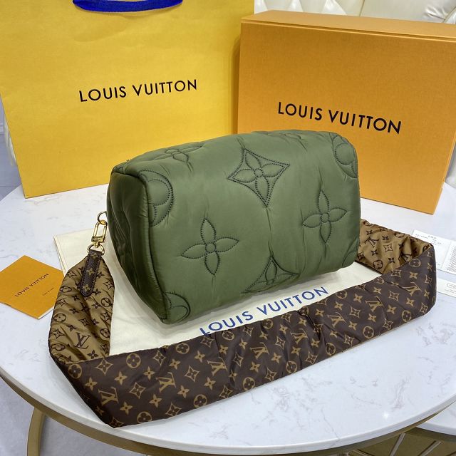 Louis vuitton original econyl speedy 25 M59009 green