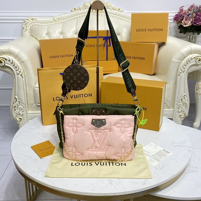 2022 louis vuitton original econyl multi pochette M58980 pink