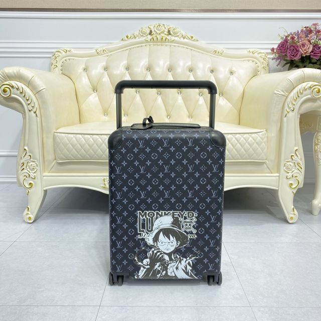 Louis vuitton original monogram horizon 50 rolling luggage M23207 black