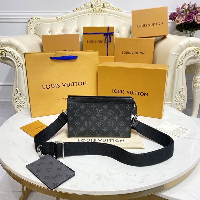 Louis vuitton original monogram eclipse gaston wearable wallet M81124