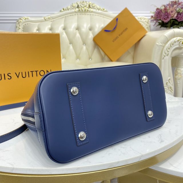 Louis vuitton original epi leather alma pm M40862 blue