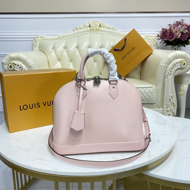 Louis vuitton original epi leather alma pm M40862 pink