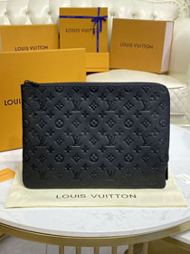 Louis vuitton original calfskin etui voyage GM M43442 black