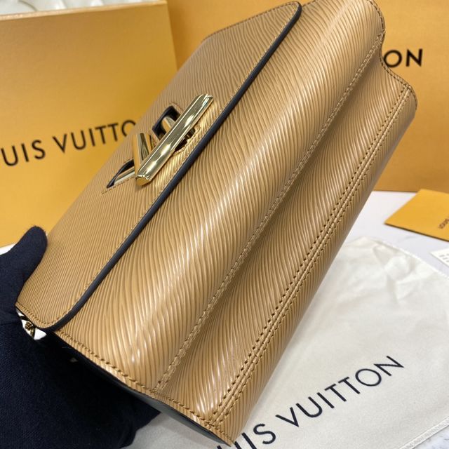 Louis vuitton original epi leather twist mm M50282 apricot