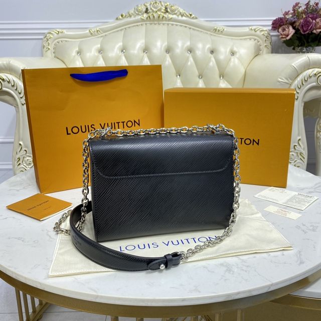 Louis vuitton original epi leather twist mm M50282 black