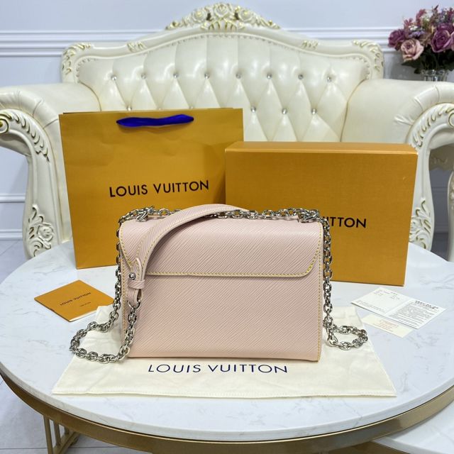 Louis vuitton original epi leather twist mm M50282 pink