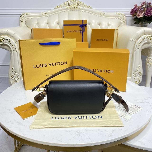 2022 Louis vuitton original calfskin swing handbag M20393 black