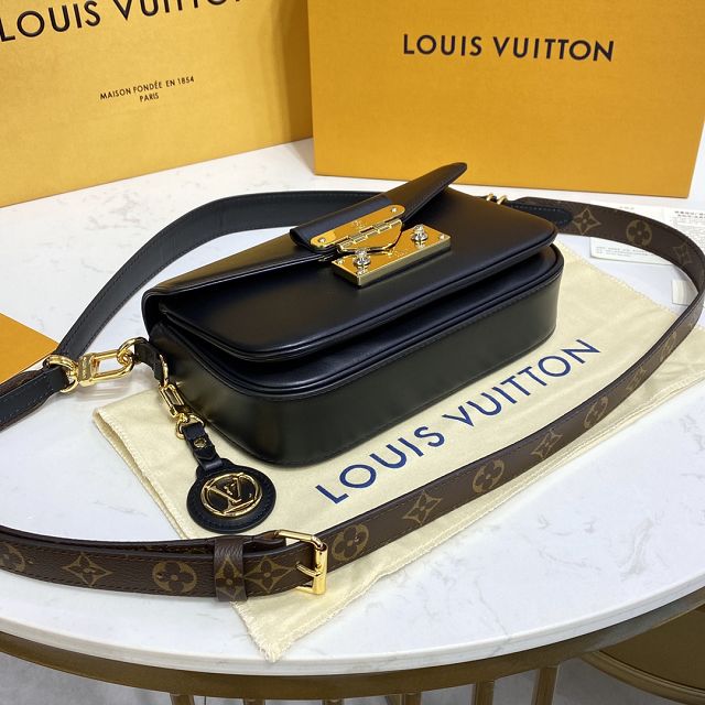 2022 Louis vuitton original calfskin swing handbag M20393 black