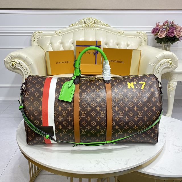 Louis vuitton original monogram canvas keepall 55 M59661 