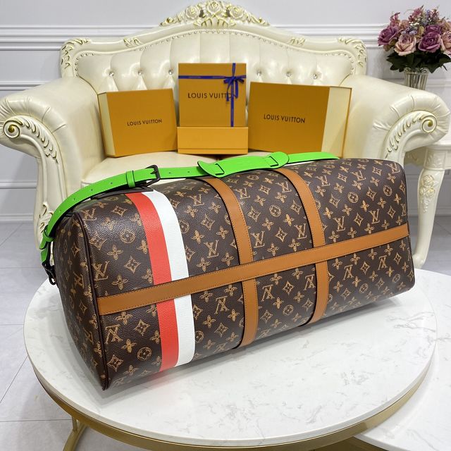 Louis vuitton original monogram canvas keepall 55 M59661 