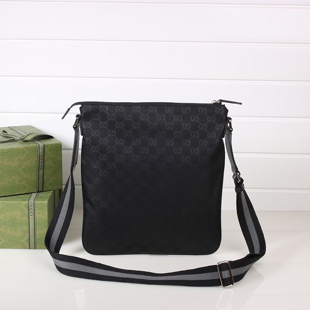 2022 GG original canvas messenger bag 449185 black