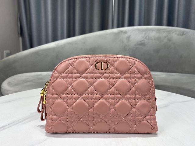 Dior original lambskin caro beauty pouch S5047