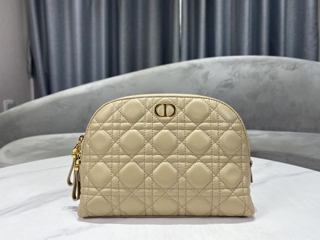 Dior original lambskin caro beauty pouch S5047