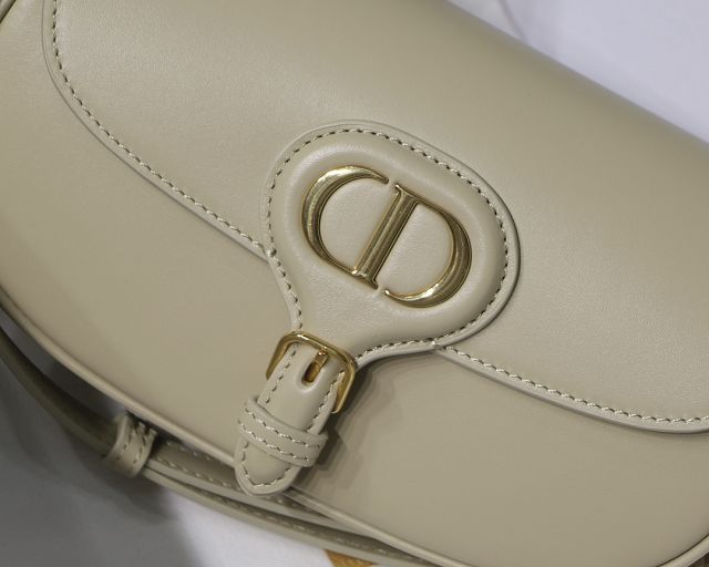 Dior original box calfskin bobby east-west bag M9327 apricot