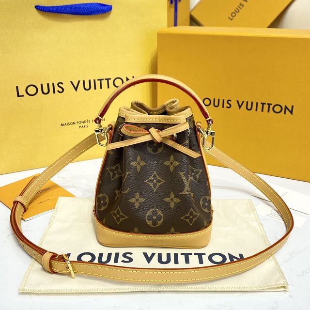 Louis vuitton original monogram canvas nano noe bag M81266 