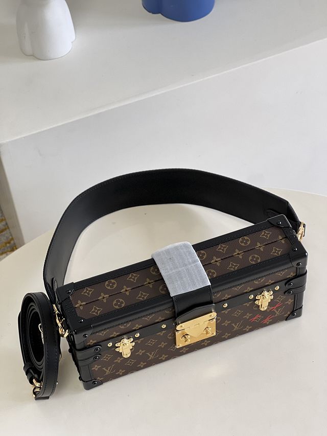 Louis vuitton original monogram petite malle east-west M46120