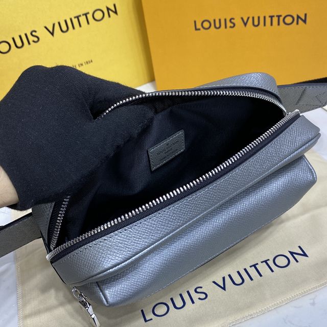 Louis vuitton original monogram outdoor bumbag M30245 grey