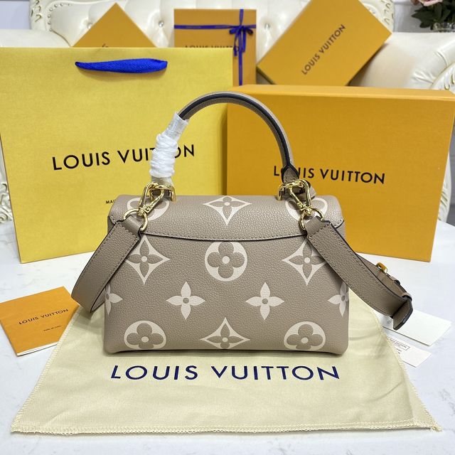 Louis vuitton original calfskin madeleine pm handbag M45978 grey