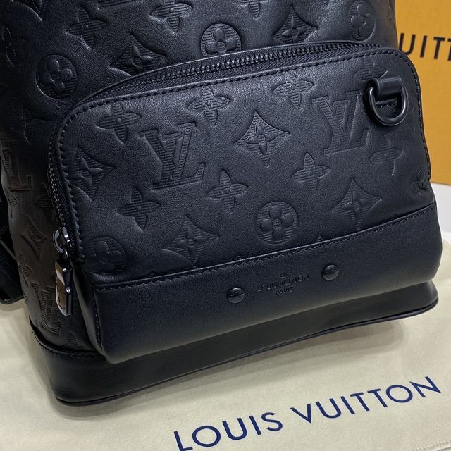 Louis vuitton original calfskin racer slingbag M46107 black