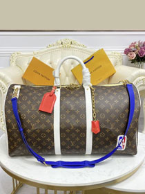 Louis vuitton original monogram canvas keepall 55 M41414 