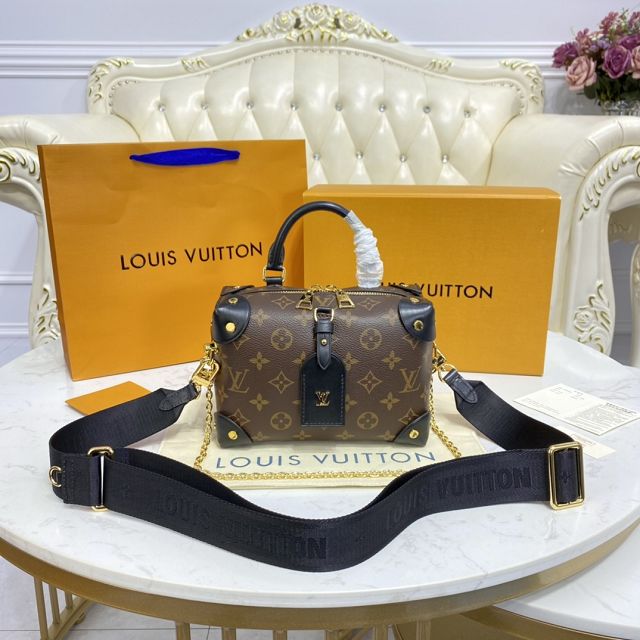 2022 Louis vuitton original monogram petite malle souple M45571 black