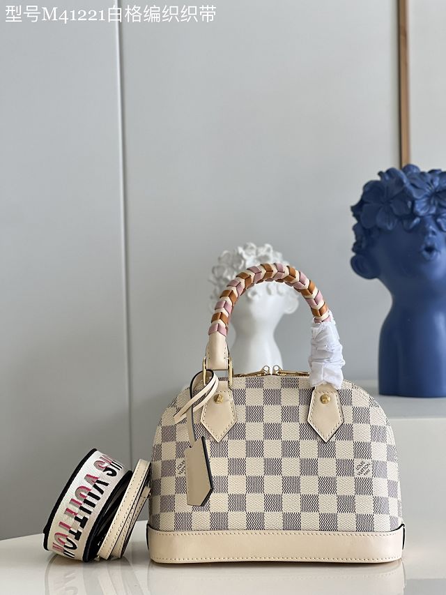 2022 Louis vuitton original damier azur alma BB N41220