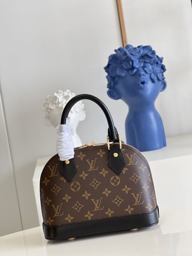 2022 Louis vuitton original damier ebene alma BB M53152