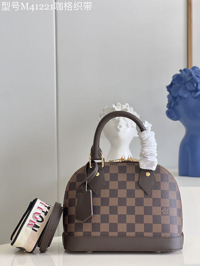 2022 Louis vuitton original damier ebene alma BB N41223