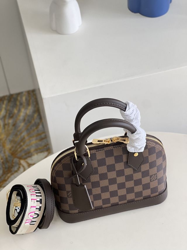 2022 Louis vuitton original damier ebene alma BB N41223