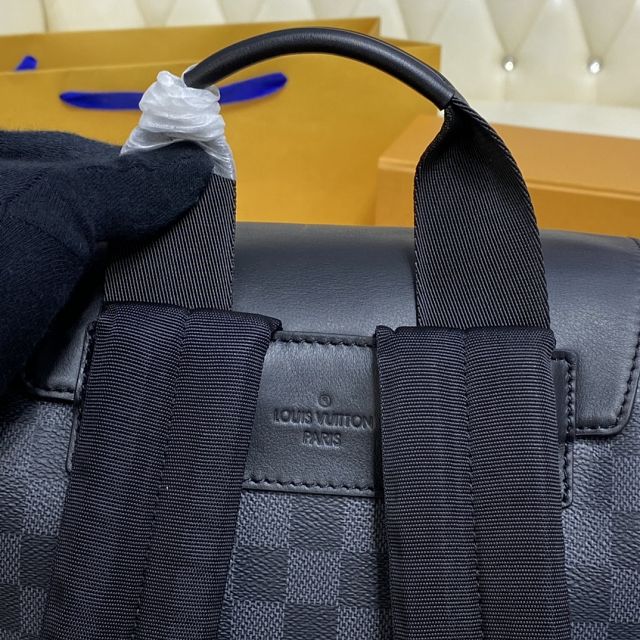 Louis vuitton original damier graphite backpack N40279 