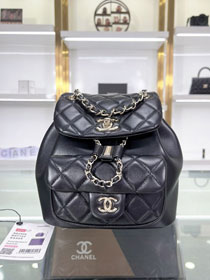 CC original lambskin mini backpack AS2908 black