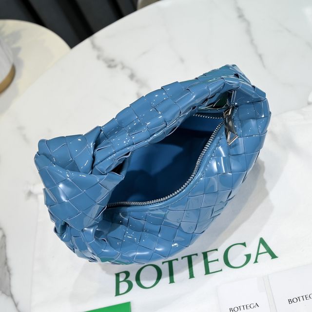 BV original patent calfskin mini jodie bag 651876 blue