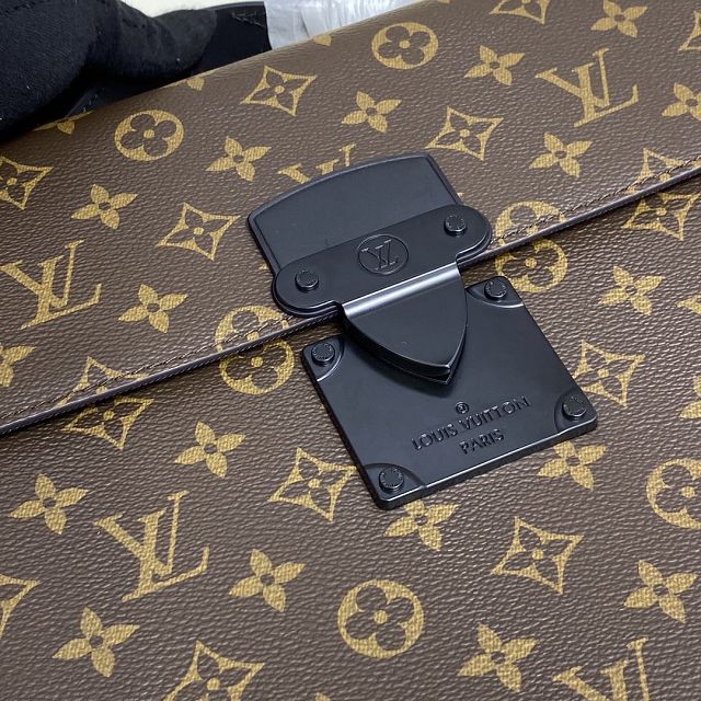 Louis vuitton original monogram eclipse S-Lock briefcase M20837