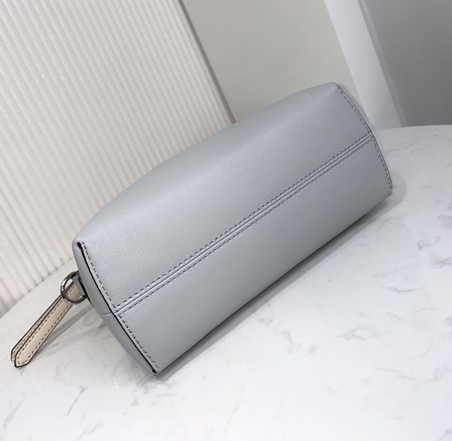 Fendi original calfskin mini by the way boston bag 8BL145 grey