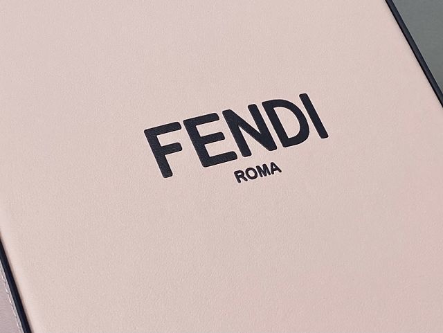 Fendi original lambskin small shopping bag 8BS030 pink