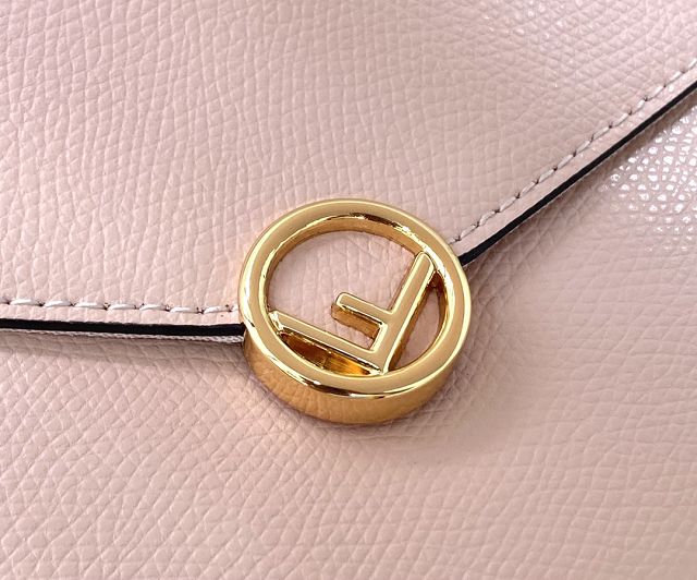 Fendi original calfskin wallet on chain 8BS032 pink